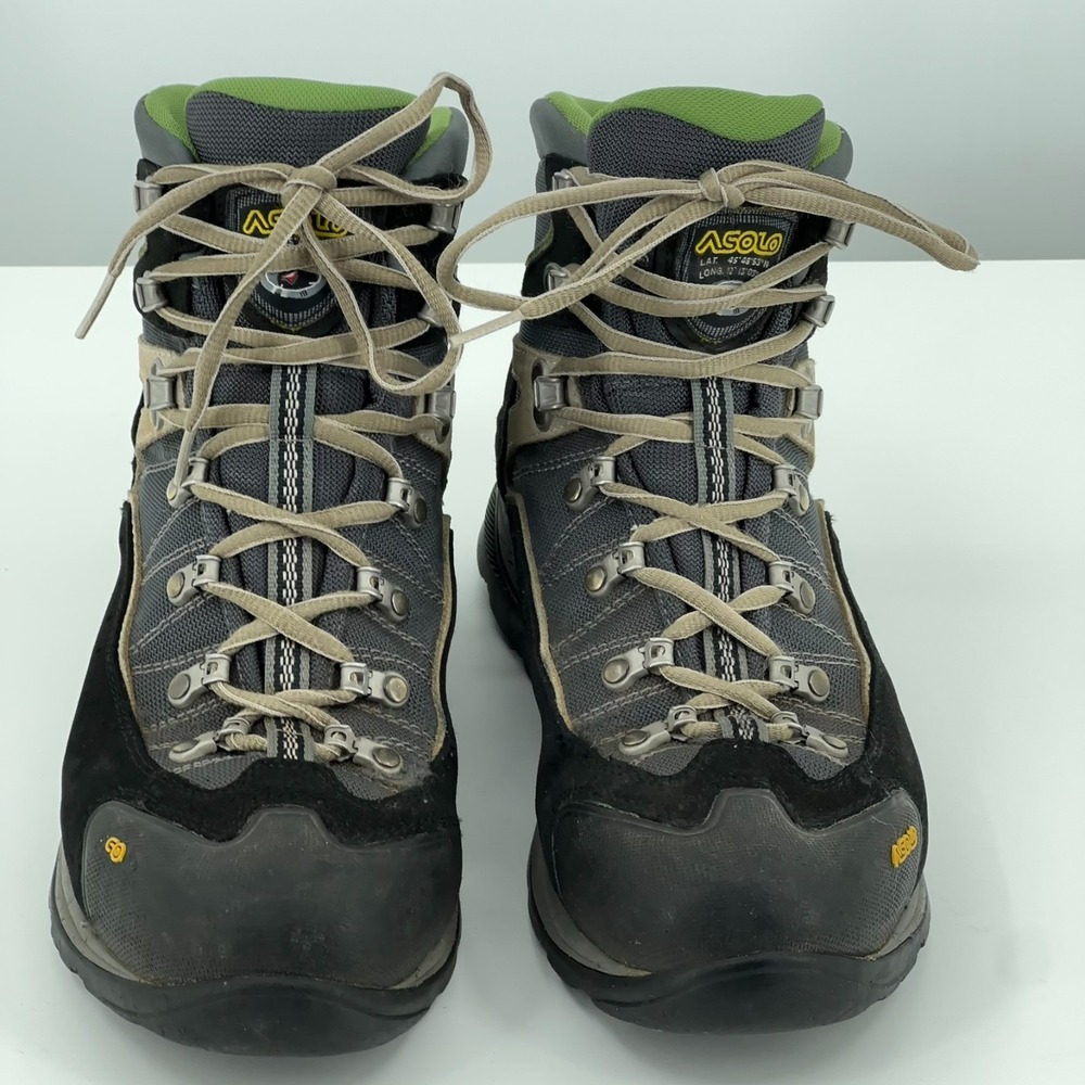 ASOLO Flame GTX Boots Mens Size 10 Goretex Waterproof Hiking Backpacking Trail - Picture 4 of 15